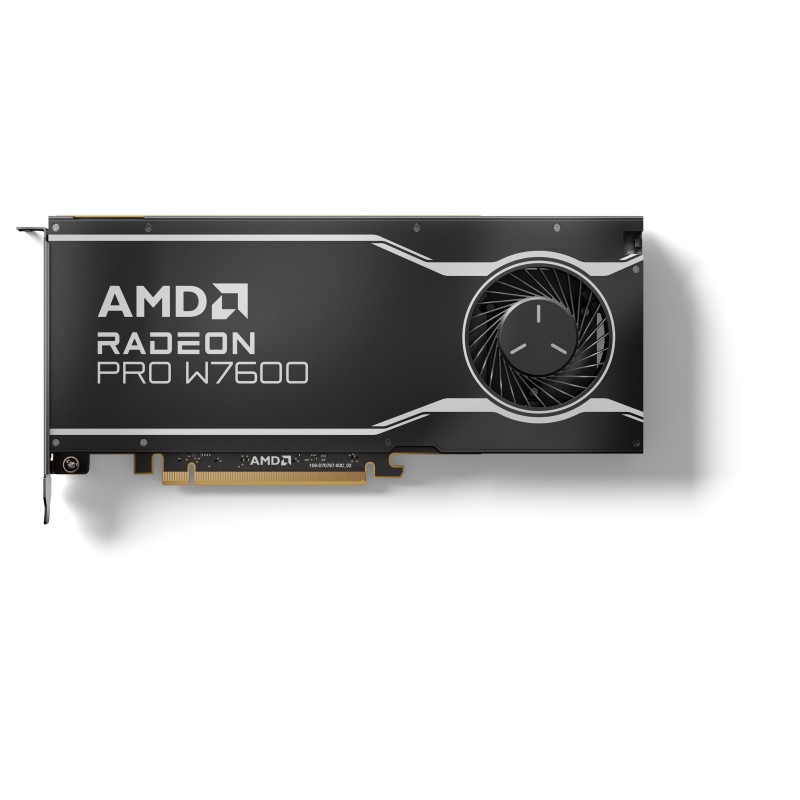 AMD Radeon Pro W7600 8GB GDDR6 Workstation Grafikkarte 4x DP 2.1